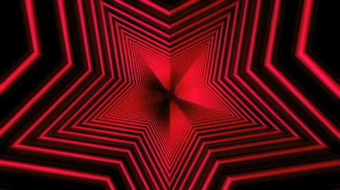 Vibrant undulating stars vj loop Stock Footage 719815