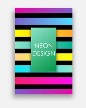 Vibrant vector templates of web banner, sale or discount, club party flyer, big Stockillustratie