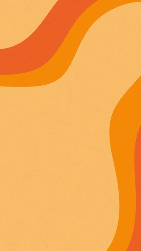 A vibrant vertical animated background featuring smooth orange and yellow curves Stock Footage 290147876