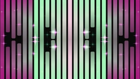 Vibrant Vertical Bars with Sparkling Lights. 스톡 동영상 330956363
