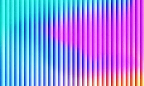 Vibrant vertical gradient lines with grainy texture abstract modern background Stock Illustration