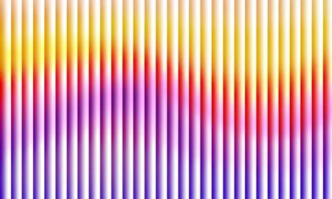 Vibrant vertical gradient stripes abstract background pattern with smooth color Stock Illustration