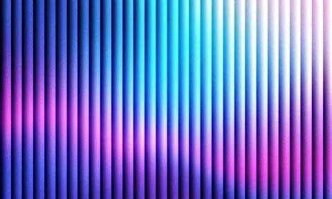 Vibrant vertical gradient stripes with blue, purple, cyan, and white colors Stock Illustration