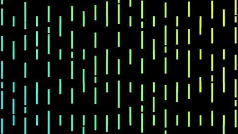 Vibrant vertical lines on dark backdrop. Stock Footage 286408868