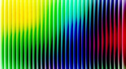 Vibrant Vertical Rainbow Panels with Smooth Color Gradient Transition Illustrazione stock