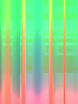 Vibrant vertical streaks flow with gradient hues Ilustración de archivo