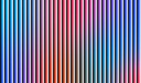 Vibrant vertical stripes form a colorful gradient pattern Stock Illustration