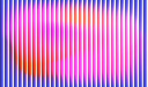 Vibrant vertical stripes glow with soft gradients Stock Illustration