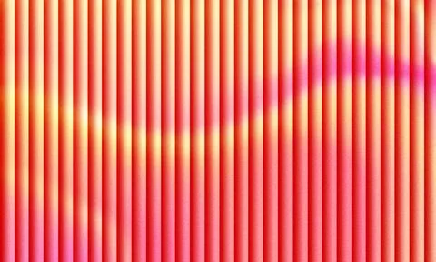 Vibrant vertical stripes with gradient color transition and subtle grainy Stock Illustration