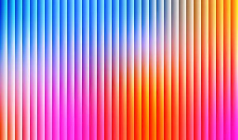 Vibrant vertical stripes span the frame in bold hues Stock Illustration