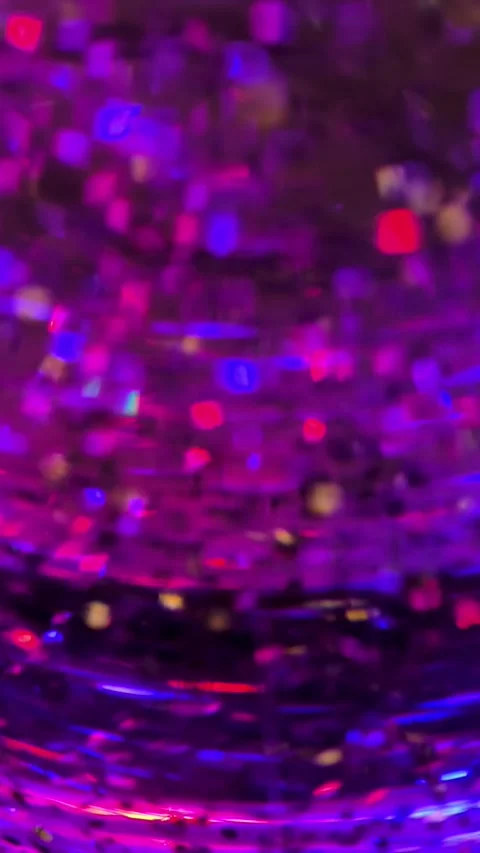 Vibrant Violet Glitter Wallpaper Background 4K Slow Motion Vertical Footage Stock Footage 313359452