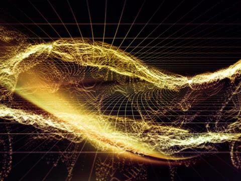 Vibrant Virtual World イラスト素材