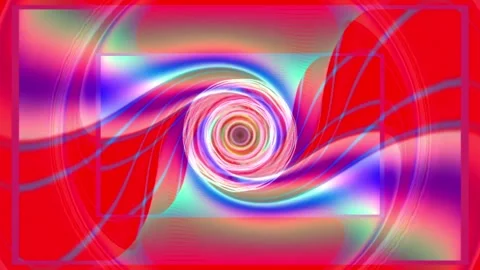 Vibrant Void 2410 (abstract,colorful,background) 库存影片 289305378