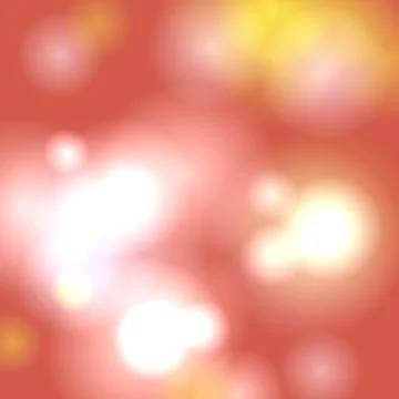 Vibrant Warm Bokeh Background with Soft Light Orbs and Abstract Texture Stock Illustration