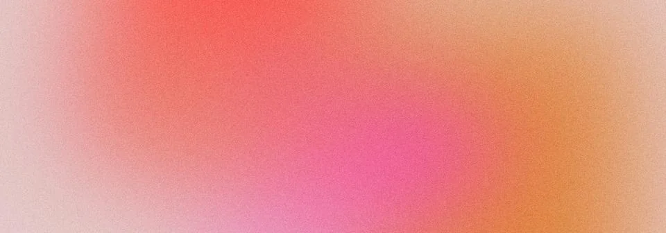 Vibrant warm gradient background featuring soft pink peach and orange grain.. 스톡 일러스트