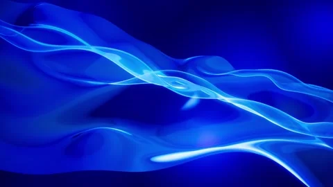 Vibrant Waves Abstract Background Loop Animated Video stock 326641616