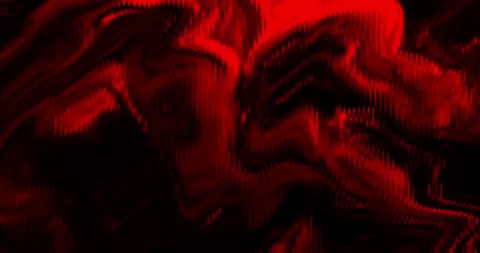 Vibrant wavy abstract background loop glossy fluid motion background Stock Footage 314721551