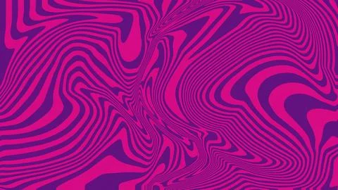 Vibrant wavy abstract background with pink and purple hues 库存插图