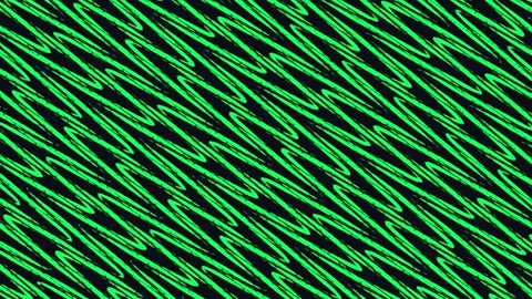 Vibrant Wavy Green Pattern on Dark Background Stock Footage 303185877
