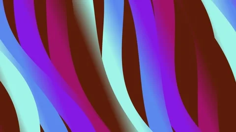 Vibrant wavy lines in motion against a dynamic background showcasing abstract ar Stock Footage 328805814