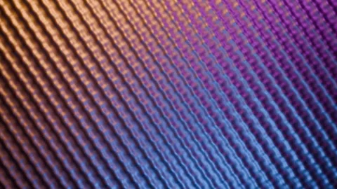 Vibrant Wavy Motion Graphics Background Orange Purple Blue Gradient Pattern.. Stock Footage 332522408