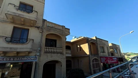 A vibrant wide angle shot from a high perspective captures a traditional Vídeo Stock 331034153