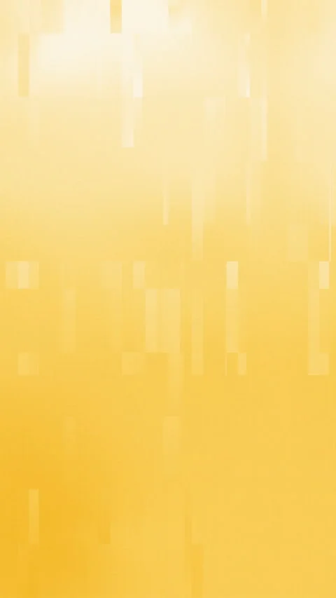 Vibrant Yellow Abstract Background with Dynamic Digital Pixelated Motion Stock Footage 327501110