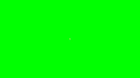 A vibrant yellow and black starburst icon set on a bright green background Stock Footage 340267866