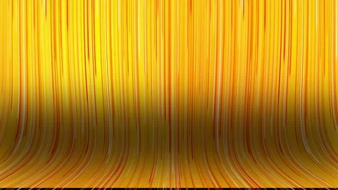 Vibrant yellow and red light streaks flow downward in a dynamic abstract loop Stock Footage 310191809