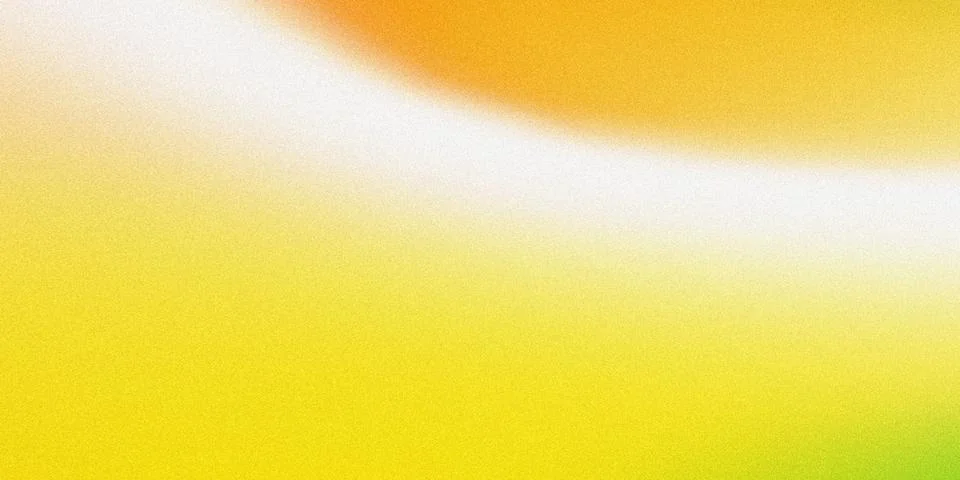 A vibrant yellow background with a soft gradient and subtle orange hue. Stock Illustration