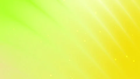 Vibrant yellow lemon chiffon and green gradient background with light particles Stock Footage 291235528