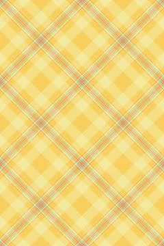 Vibrant yellow plaid pattern, perfect for textile design, website backgrounds Illustrazione stock