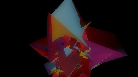 Vibrating blur object Video stock 98174139