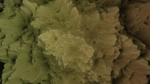 Vibrating colored cloud. Design. Fluctuations on surface of colored nebula Illustrazione stock