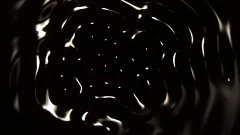 Vibrating cymatic patterns pulse in a liquid. Stock Footage 144492179