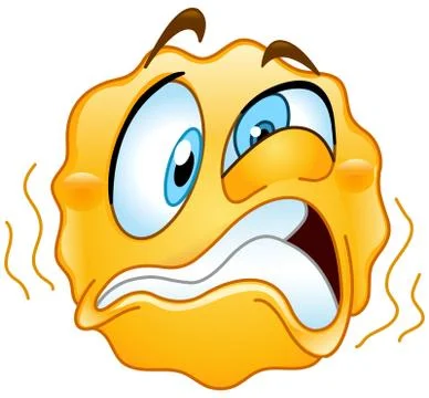 Vibrating emoticon Stock Illustration