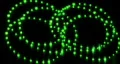 Vibrating Green Dots Video HD