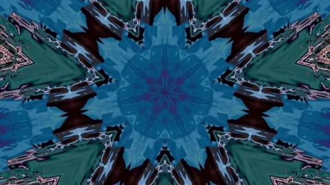 Vibrating kaleidoscope Stock Footage 135226941
