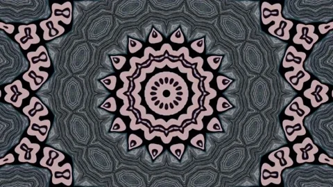 Vibrating kaleidoscope Stock Footage 135226944