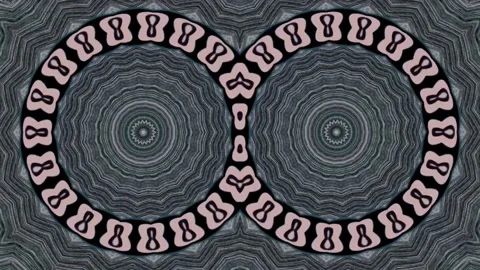 Vibrating kaleidoscope Stock Footage 135227084