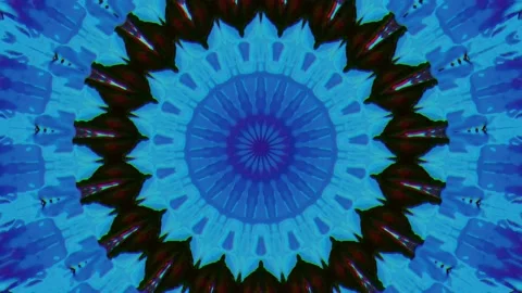 Vibrating kaleidoscope Stock Footage 135227133