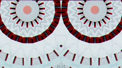 Vibrating kaleidoscope Stock Footage 135227142