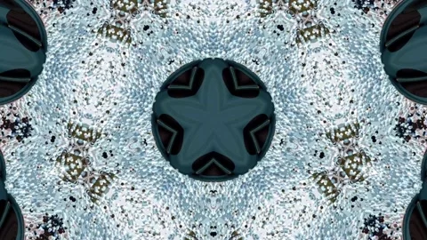 Vibrating kaleidoscope Stock Footage 135227179