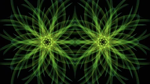 Vibrating kaleidoscope Stock Footage 136507750
