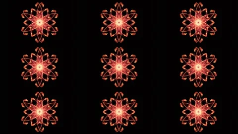 Vibrating kaleidoscope Stock Footage 136507773