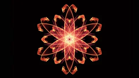 Vibrating kaleidoscope Stock Footage 136507781