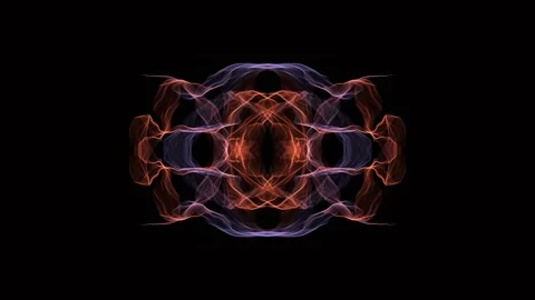 Vibrating kaleidoscope Stock Footage 136507791