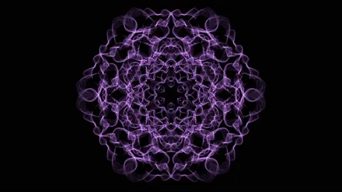 Vibrating kaleidoscope Stock Footage 136507825