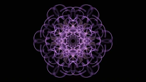 Vibrating kaleidoscope Stock Footage 136507840