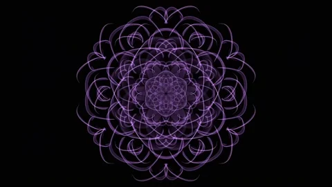 Vibrating kaleidoscope Stock Footage 136507844